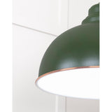 From The Anvil - White Gloss Harborne Pendant in Heath | Sku. 49508H | Trade Door Handles.