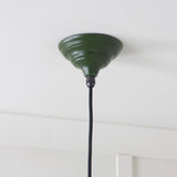 From The Anvil - White Gloss Harborne Pendant in Heath | Sku. 49508H | Trade Door Handles.