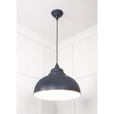 From The Anvil - White Gloss Harborne Pendant in Slate | Sku. 49508SL | Trade Door Handles.
