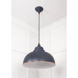 From The Anvil - White Gloss Harborne Pendant in Slate | Sku. 49508SL | Trade Door Handles.