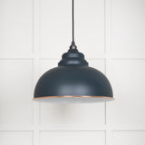 From The Anvil - White Gloss Harborne Pendant in Soot | Sku. 49508SO | Trade Door Handles.