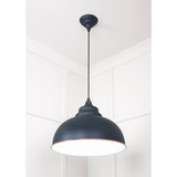 From The Anvil - White Gloss Harborne Pendant in Soot | Sku. 49508SO | Trade Door Handles.