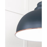 From The Anvil - White Gloss Harborne Pendant in Soot | Sku. 49508SO | Trade Door Handles.