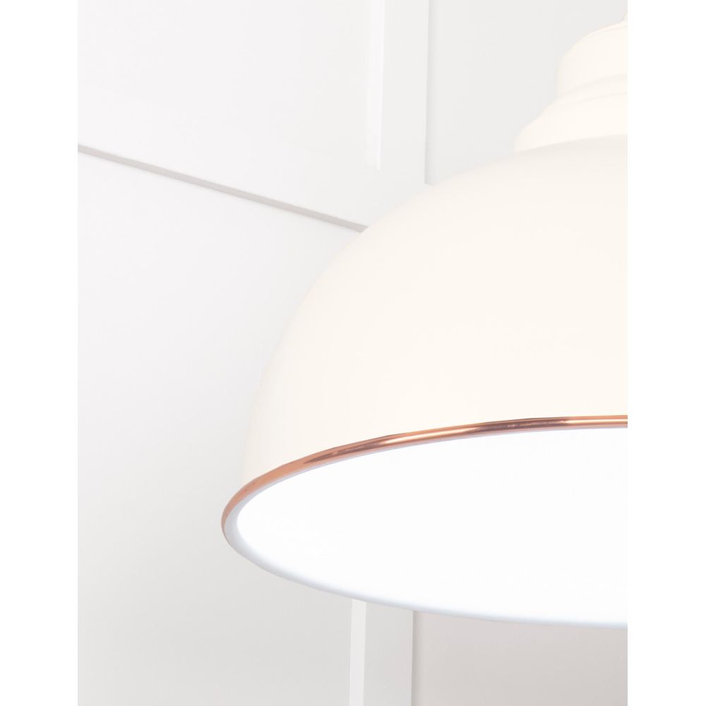 From The Anvil - White Gloss Harborne Pendant in Teasel | Sku. 49508TE | Trade Door Handles.