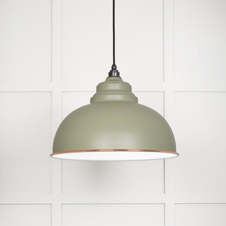 From The Anvil - White Gloss Harborne Pendant in Tump | Sku. 49508TU | Trade Door Handles.