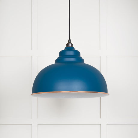 From The Anvil - White Gloss Harborne Pendant in Upstream | Sku. 49508U | Trade Door Handles.