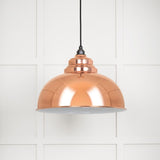 From The Anvil - White Gloss Harborne Pendant in Copper | Sku. 49508 | Trade Door Handles.