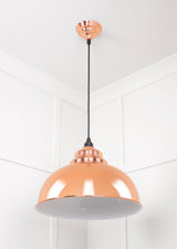From The Anvil - White Gloss Harborne Pendant in Copper | Sku. 49508 | Trade Door Handles.