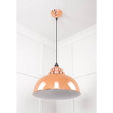 From The Anvil - White Gloss Harborne Pendant in Copper | Sku. 49508 | Trade Door Handles.