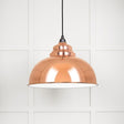 From The Anvil - White Gloss Harborne Pendant in Copper | Sku. 49508 | Trade Door Handles.
