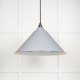 From The Anvil - White Gloss Hockley Pendant in Birch | Sku. 49510BI | Trade Door Handles.