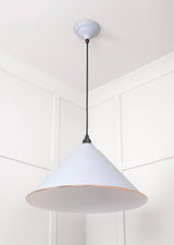 From The Anvil - White Gloss Hockley Pendant in Birch | Sku. 49510BI | Trade Door Handles.