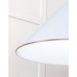 From The Anvil - White Gloss Hockley Pendant in Birch | Sku. 49510BI | Trade Door Handles.