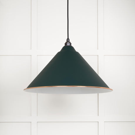 From The Anvil - White Gloss Hockley Pendant in Dingle | Sku. 49510DI | Trade Door Handles.