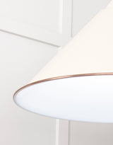 From The Anvil - White Gloss Hockley Pendant in Teasel | Sku. 49510TE | Trade Door Handles.