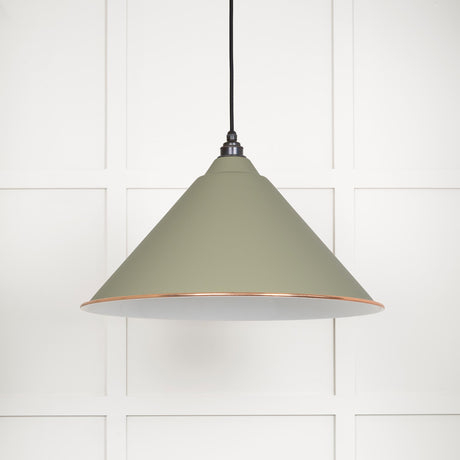 From The Anvil - White Gloss Hockley Pendant in Tump | Sku. 49510TU | Trade Door Handles.