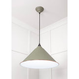 From The Anvil - White Gloss Hockley Pendant in Tump | Sku. 49510TU | Trade Door Handles.