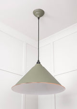 From The Anvil - White Gloss Hockley Pendant in Tump | Sku. 49510TU | Trade Door Handles.