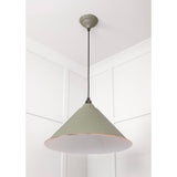 From The Anvil - White Gloss Hockley Pendant in Tump | Sku. 49510TU | Trade Door Handles.