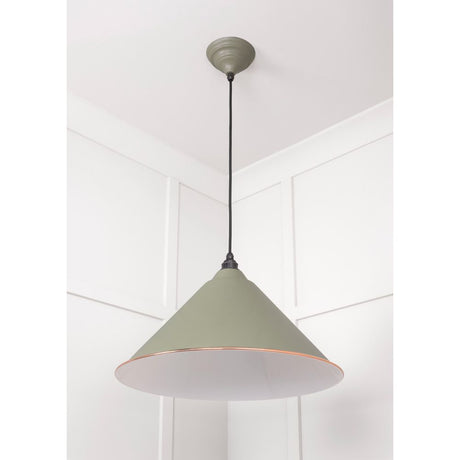 From The Anvil - White Gloss Hockley Pendant in Tump | Sku. 49510TU | Trade Door Handles.