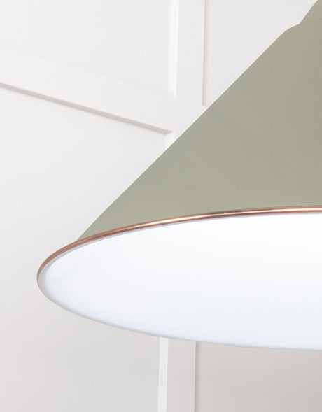 From The Anvil - White Gloss Hockley Pendant in Tump | Sku. 49510TU | Trade Door Handles.