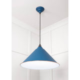 From The Anvil - White Gloss Hockley Pendant in Upstream | Sku. 49510U | Trade Door Handles.