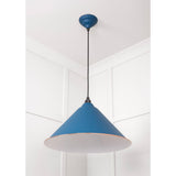 From The Anvil - White Gloss Hockley Pendant in Upstream | Sku. 49510U | Trade Door Handles.