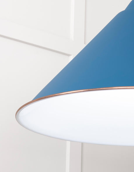 From The Anvil - White Gloss Hockley Pendant in Upstream | Sku. 49510U | Trade Door Handles.