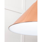 From The Anvil - White Gloss Hockley Pendant in Copper | Sku. 49510 | Trade Door Handles.