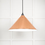 From The Anvil - White Gloss Hockley Pendant in Copper | Sku. 49510 | Trade Door Handles.