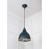 From The Anvil - Hammered Nickel Brindley Pendant in Dingle | Sku. 49511DI | Trade Door Handles.