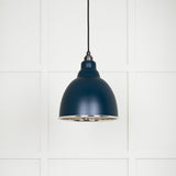 From The Anvil - Hammered Nickel Brindley Pendant in Dusk | Sku. 49511DU | Trade Door Handles.