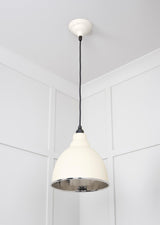 From The Anvil - Hammered Nickel Brindley Pendant in Teasel | Sku. 49511TE | Trade Door Handles.
