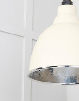 From The Anvil - Hammered Nickel Brindley Pendant in Teasel | Sku. 49511TE | Trade Door Handles.