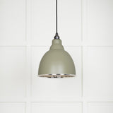 From The Anvil - Hammered Nickel Brindley Pendant in Tump | Sku. 49511TU | Trade Door Handles.