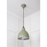 From The Anvil - Hammered Nickel Brindley Pendant in Tump | Sku. 49511TU | Trade Door Handles.
