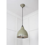 From The Anvil - Hammered Nickel Brindley Pendant in Tump | Sku. 49511TU | Trade Door Handles.