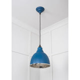 From The Anvil - Hammered Nickel Brindley Pendant in Upstream | Sku. 49511U | Trade Door Handles.