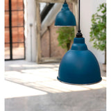 From The Anvil - Hammered Nickel Brindley Pendant in Upstream | Sku. 49511U | Trade Door Handles.