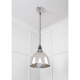 From The Anvil - Hammered Nickel Brindley Pendant | Sku. 49511 | Trade Door Handles.