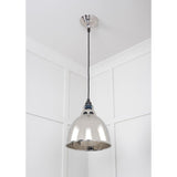 From The Anvil - Hammered Nickel Brindley Pendant | Sku. 49511 | Trade Door Handles.