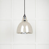 From The Anvil - Hammered Nickel Brindley Pendant | Sku. 49511 | Trade Door Handles.