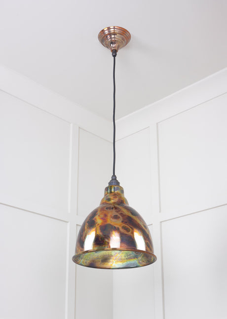 From The Anvil - Burnished Brindley Pendant | Sku. 49513 | Trade Door Handles.