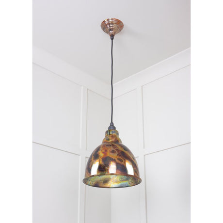From The Anvil - Burnished Brindley Pendant | Sku. 49513 | Trade Door Handles.