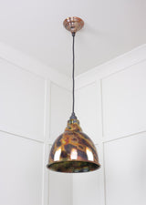 From The Anvil - Burnished Brindley Pendant | Sku. 49513 | Trade Door Handles.