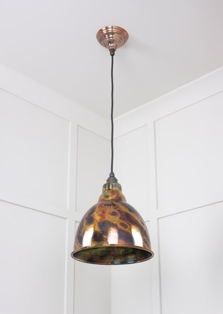 From The Anvil - Burnished Brindley Pendant | Sku. 49513 | Trade Door Handles.