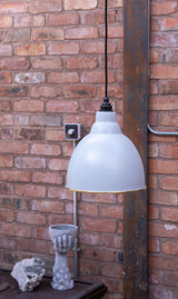 From The Anvil - Hammered Brass Brindley Pendant in Birch | Sku. 49517BI | Trade Door Handles.