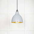 From The Anvil - Hammered Brass Brindley Pendant in Birch | Sku. 49517BI | Trade Door Handles.