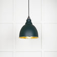 From The Anvil - Hammered Brass Brindley Pendant in Dingle | Sku. 49517DI | Trade Door Handles.