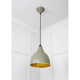 From The Anvil - Hammered Brass Brindley Pendant in Tump | Sku. 49517TU | Trade Door Handles.